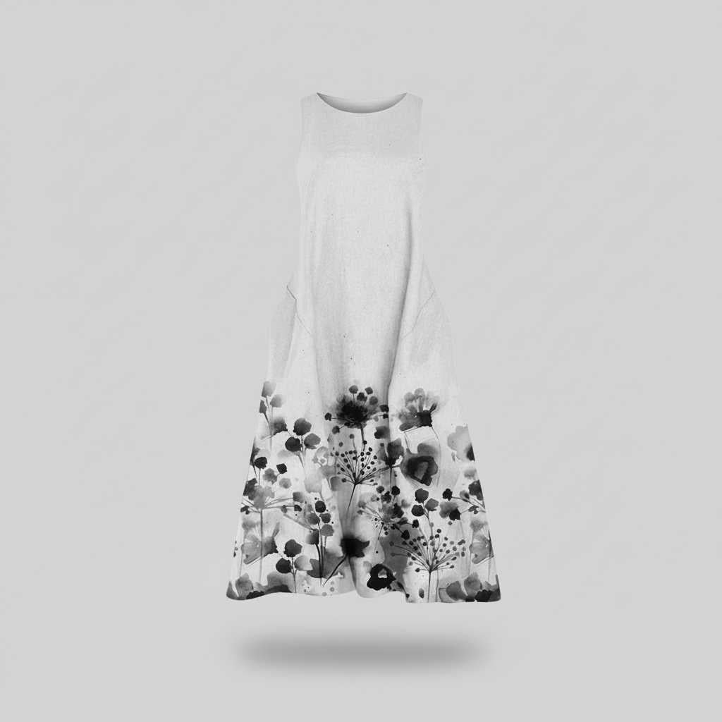 Floral Midi Dress | Women's Summer Dress