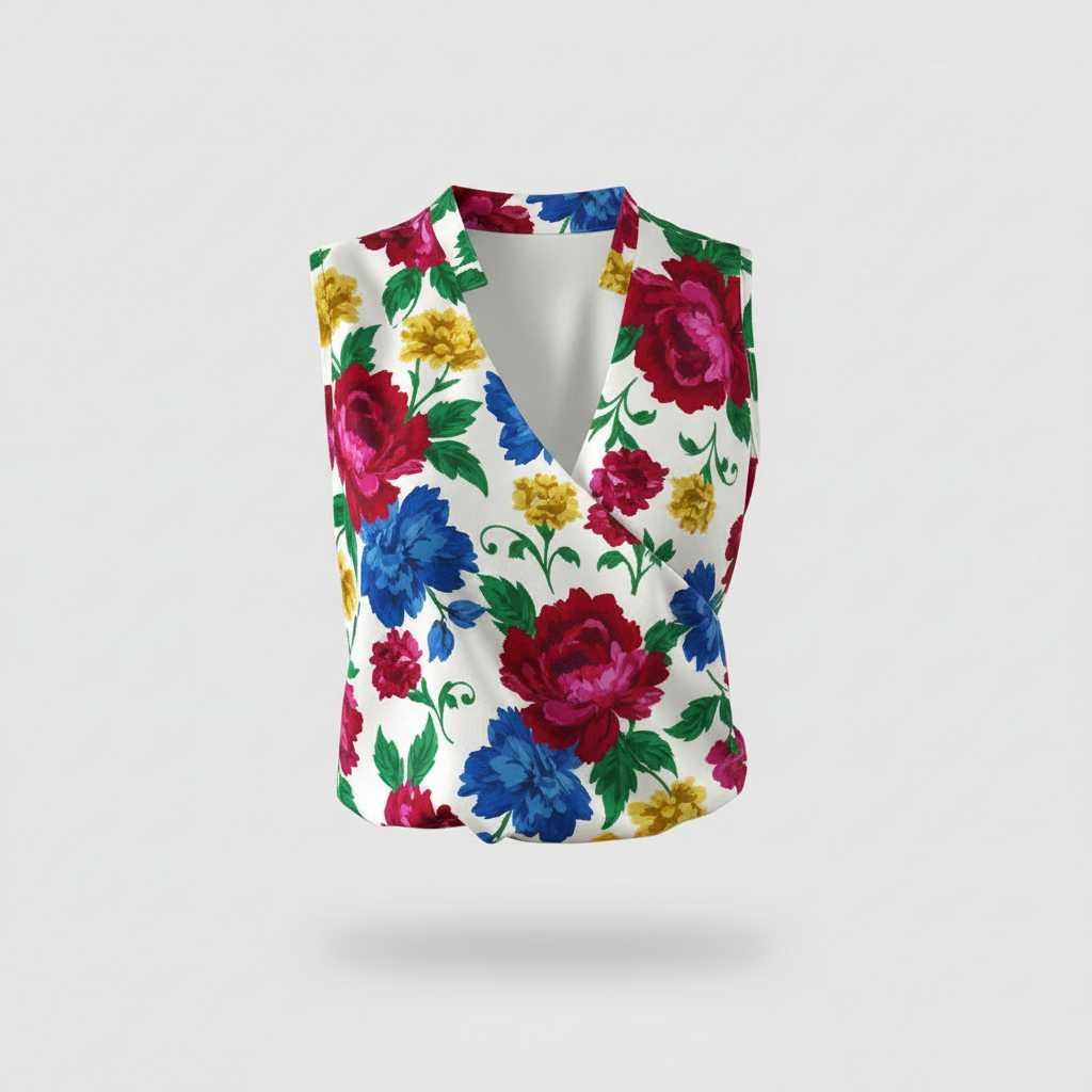 Women's V-Neck Summer Top | Going Out Tops