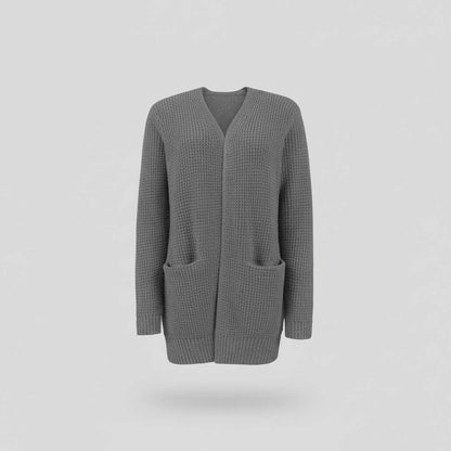 Cozy Long Black Cardigan | Women's Cardigan Sweater