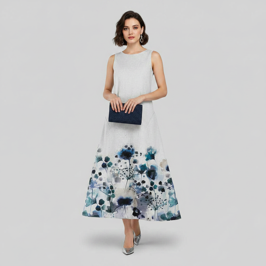 Floral Midi Dress | Women's Summer Dress