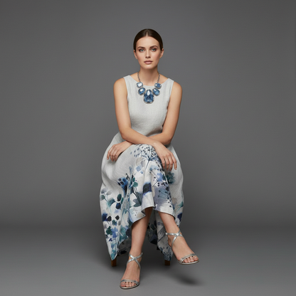 Floral Midi Dress | Women's Summer Dress