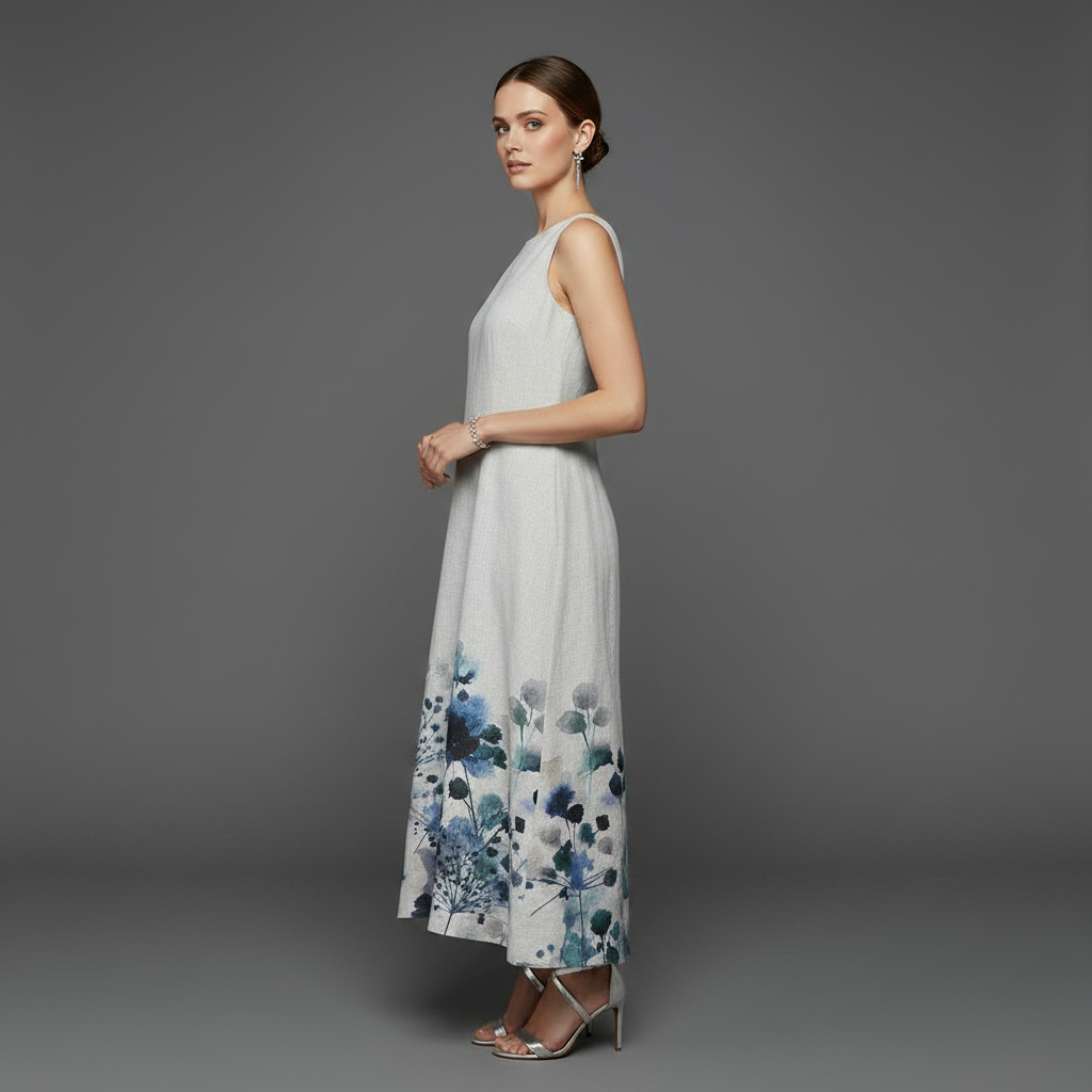 Floral Midi Dress | Women's Summer Dress