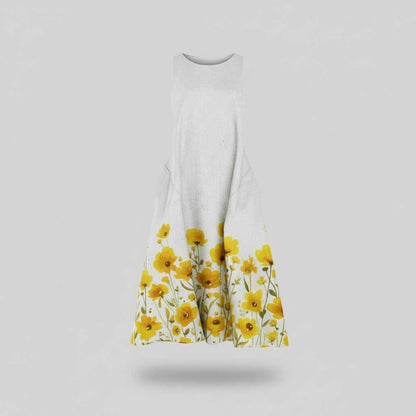 Floral Midi Dress | Women's Summer Dress