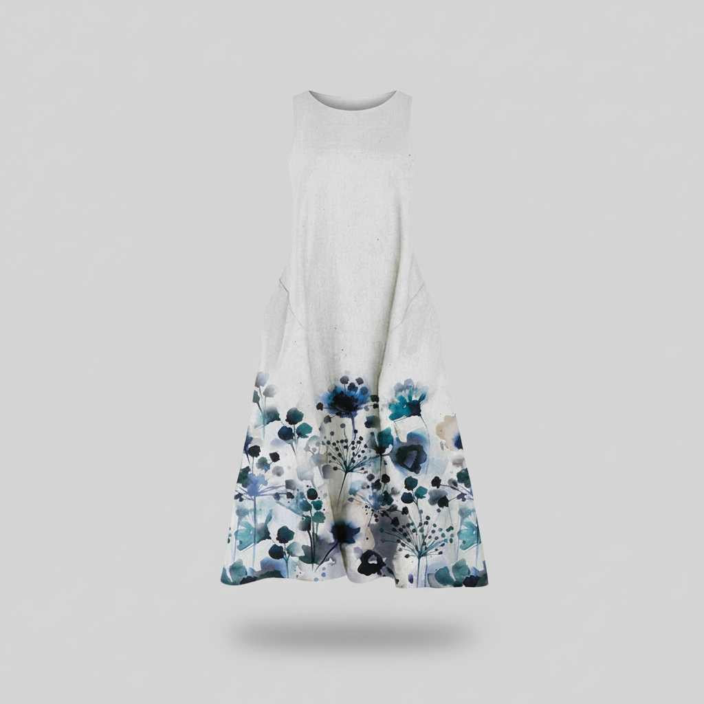 Floral Midi Dress | Women's Summer Dress