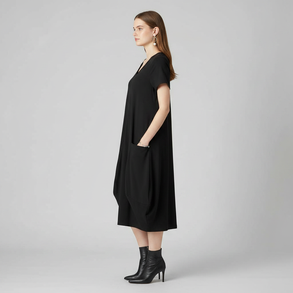 Loose Fitting Summer Midi Dress | Women's Casual Dress