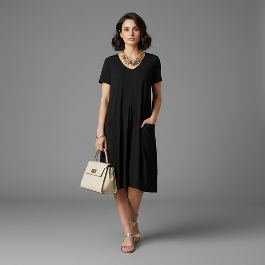 Loose Fitting Summer Midi Dress | Women's Casual Dress