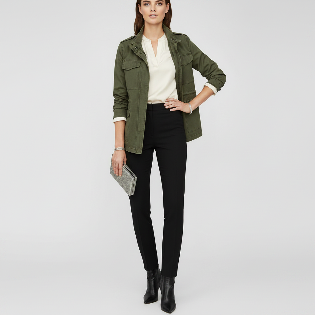 Modern Women's Zipper Jacket | Casual Women's Coats