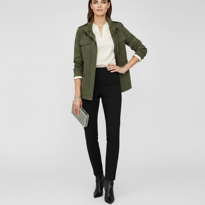 Modern Women's Zipper Jacket | Casual Women's Coats