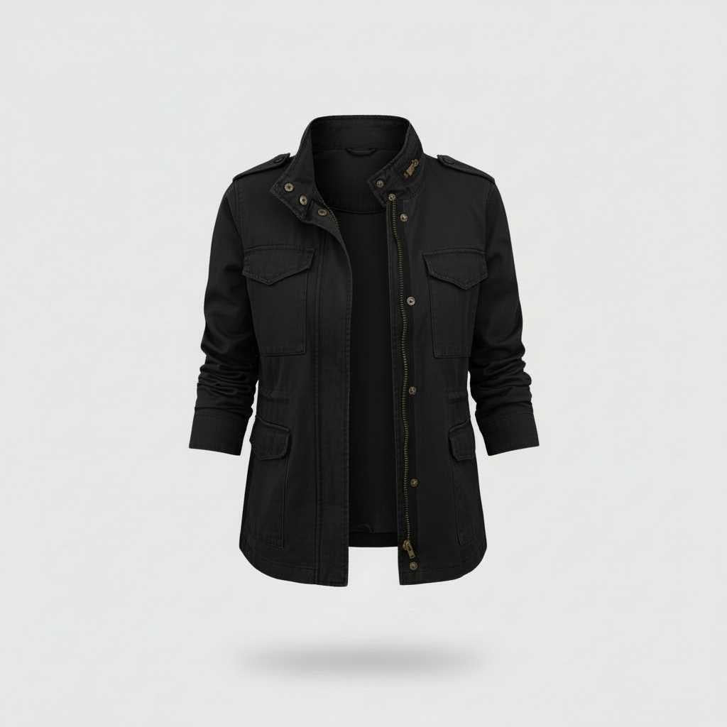 Modern Women's Zipper Jacket | Casual Women's Coats