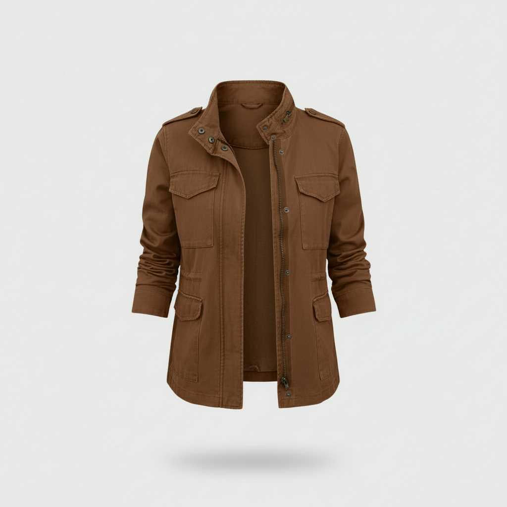 Modern Women's Zipper Jacket | Casual Women's Coats