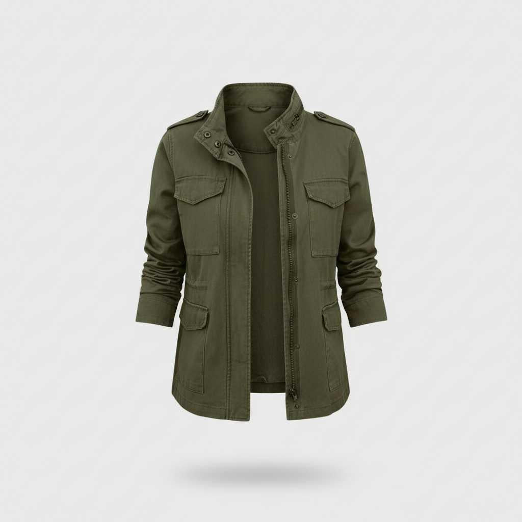 Modern Women's Zipper Jacket | Casual Women's Coats