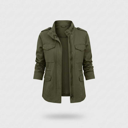 Modern Women's Zipper Jacket | Casual Women's Coats