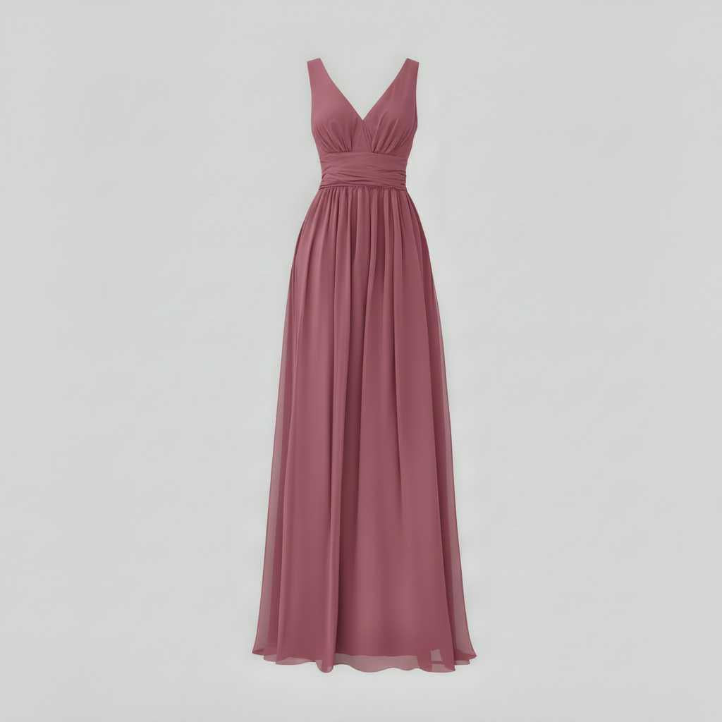 Sleeveless V-Neck Maxi Dress | Long Dresses for Women