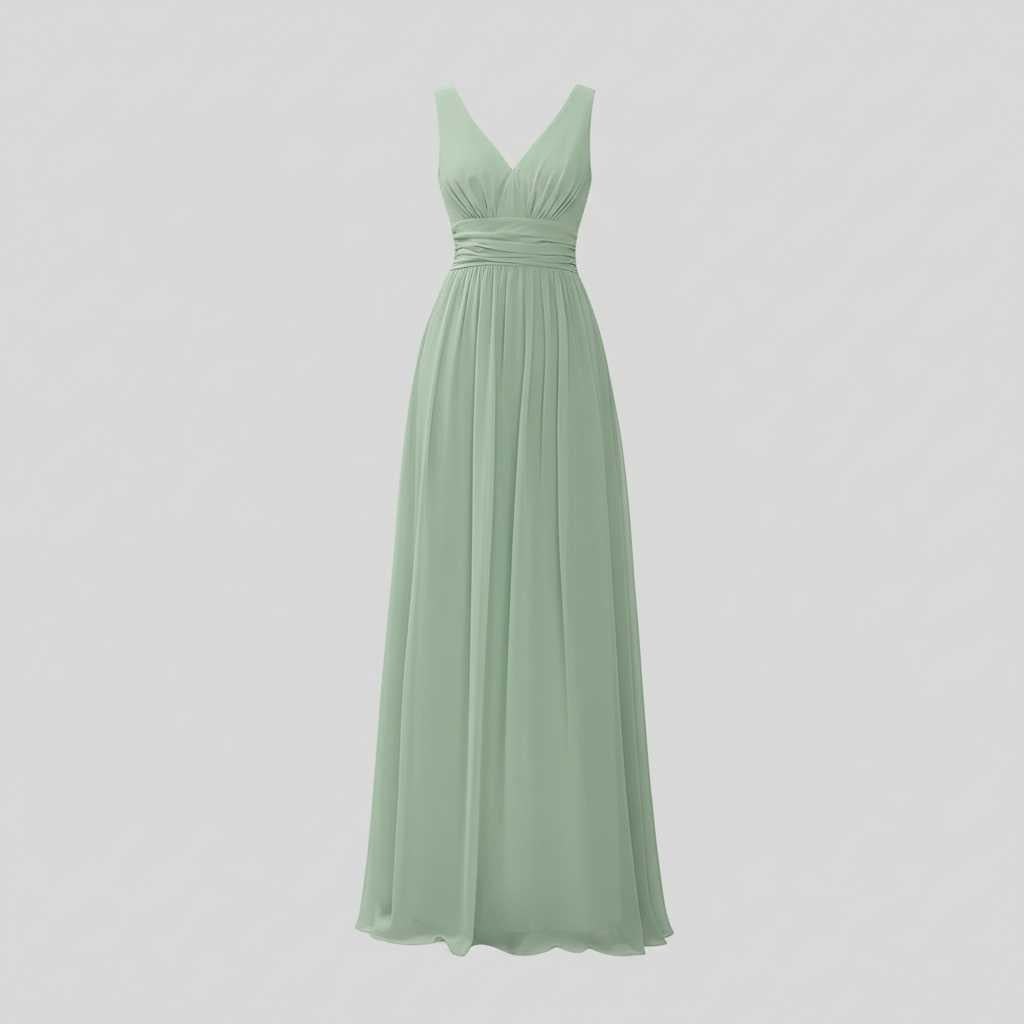 Sleeveless V-Neck Maxi Dress | Long Dresses for Women