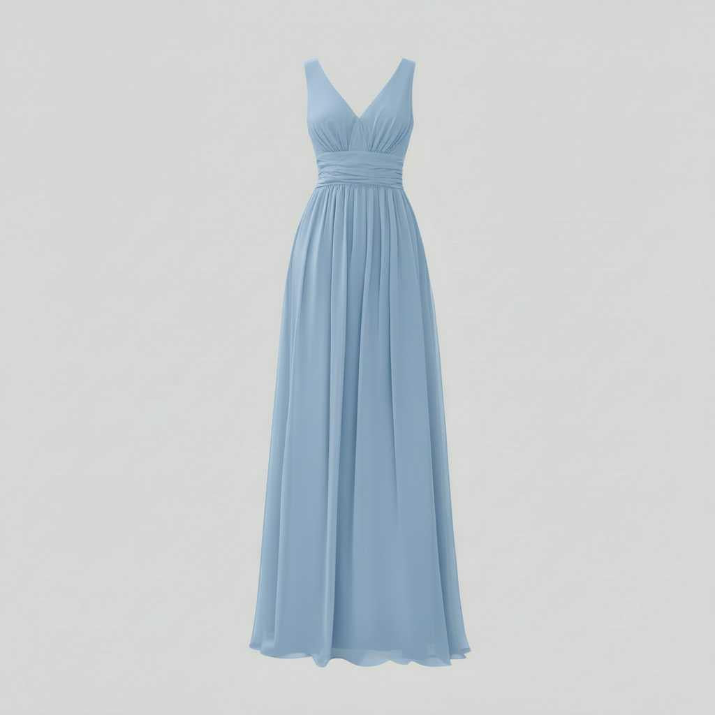 Sleeveless V-Neck Maxi Dress | Long Dresses for Women