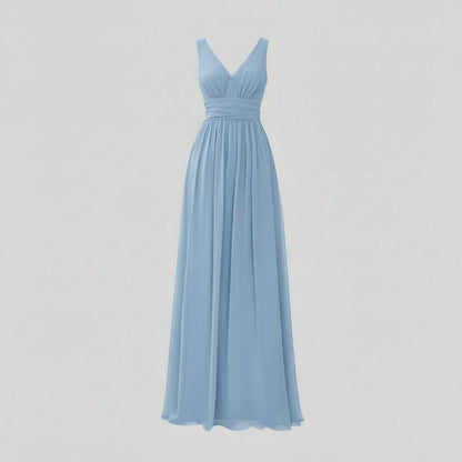 Sleeveless V-Neck Maxi Dress | Long Dresses for Women