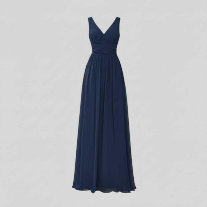 Sleeveless V-Neck Maxi Dress | Long Dresses for Women