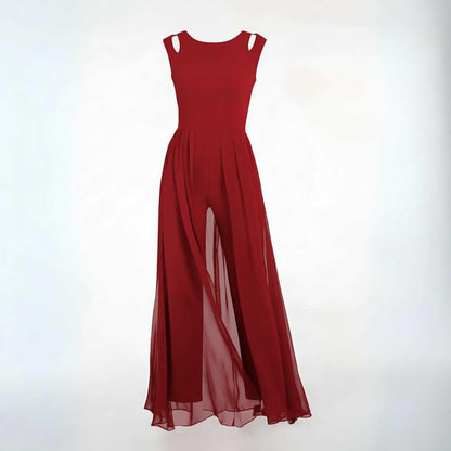 Sleeveless Wide Leg Jumpsuit | Women's Jumpsuit for Summer
