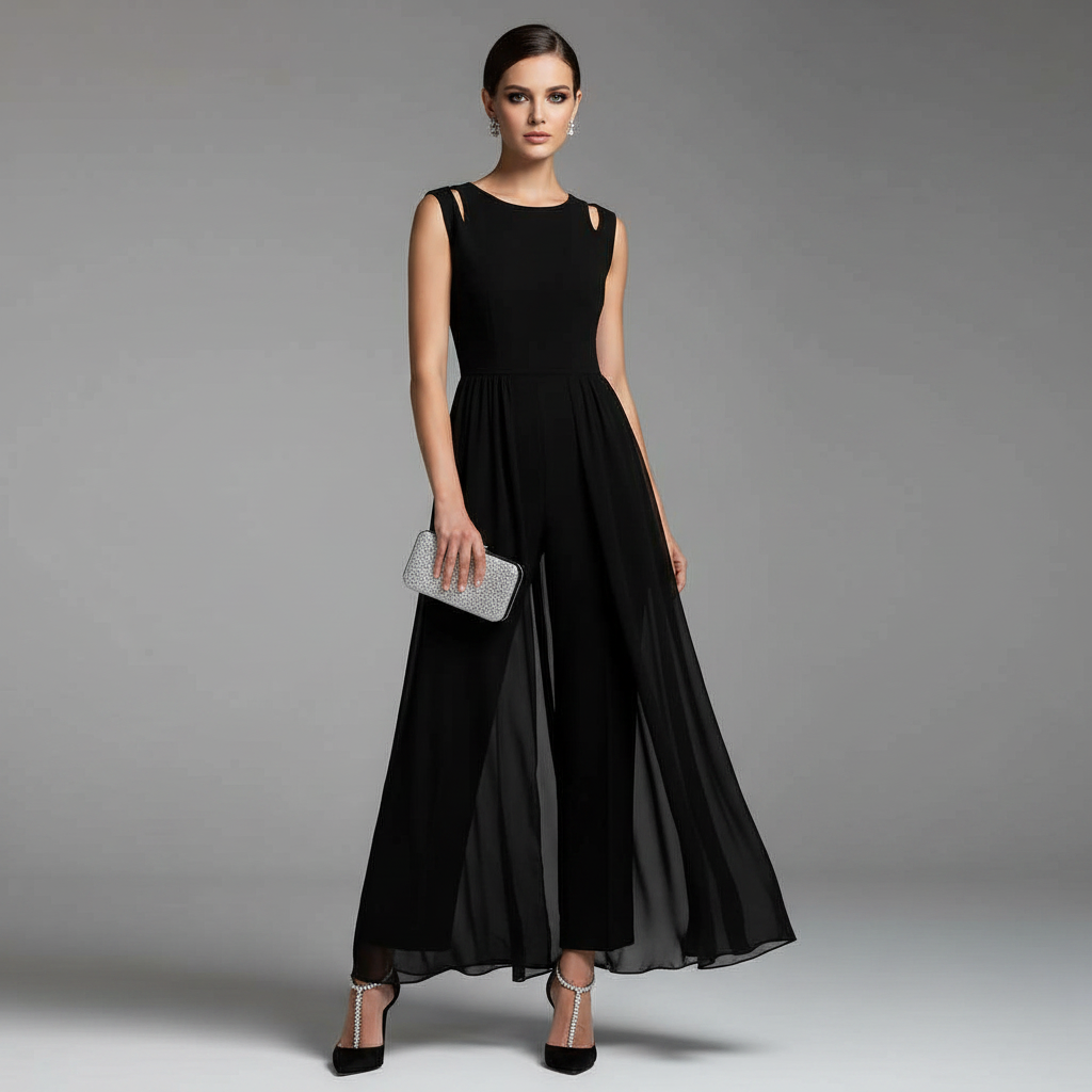 Sleeveless Wide Leg Jumpsuit | Women's Jumpsuit for Summer