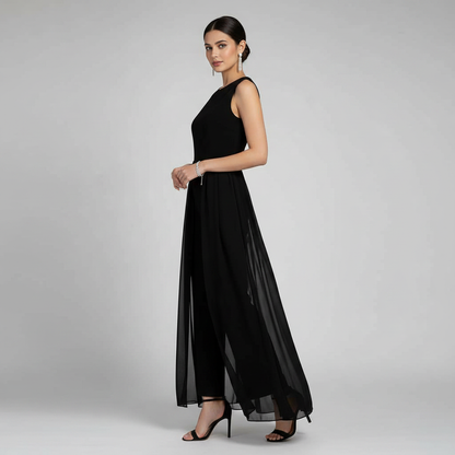 Sleeveless Wide Leg Jumpsuit | Women's Jumpsuit for Summer