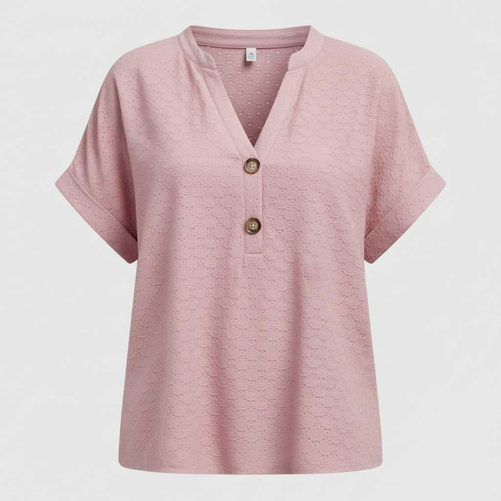 V-Neck Casual Blouse | Women's Going Out Tops