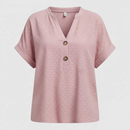 V-Neck Casual Blouse | Women's Going Out Tops