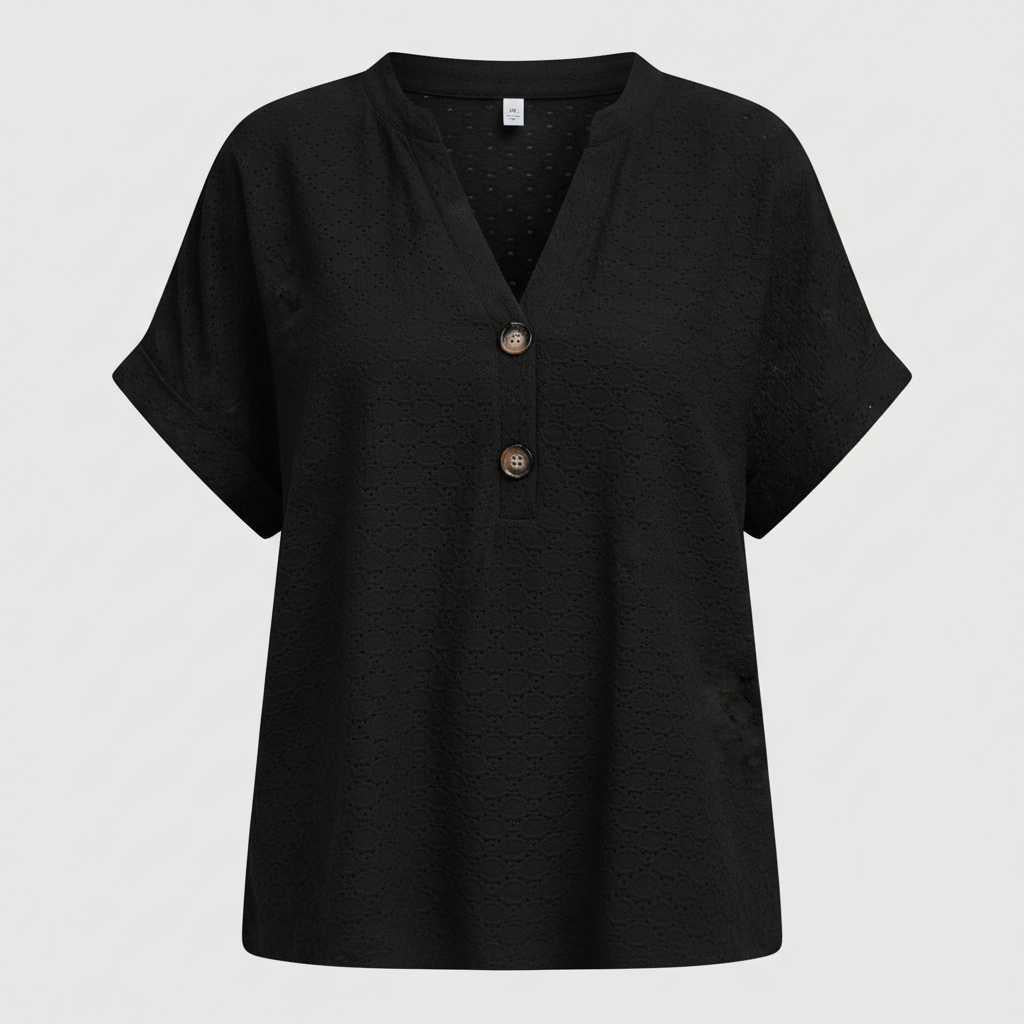 V-Neck Casual Blouse | Women's Going Out Tops