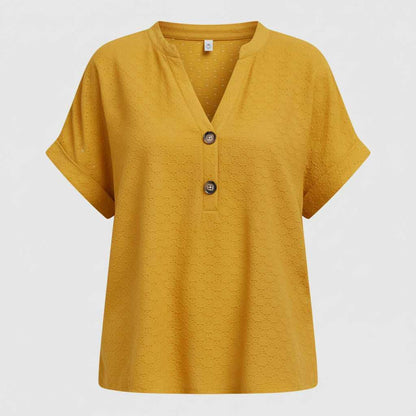V-Neck Casual Blouse | Women's Going Out Tops