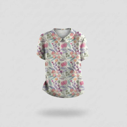 Vintage Floral Blouse | Women's Blouse
