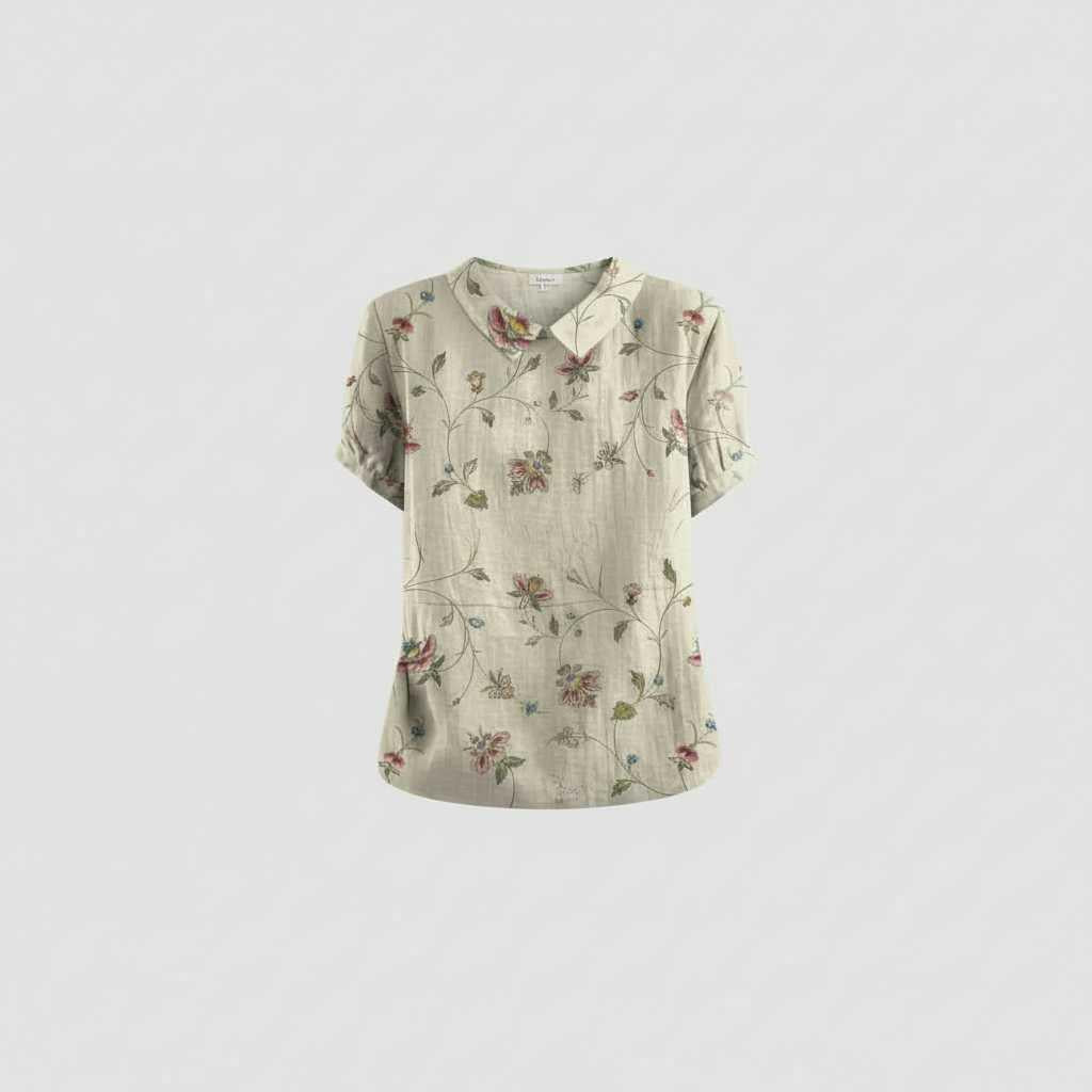 Vintage Floral Blouse | Women's Blouse