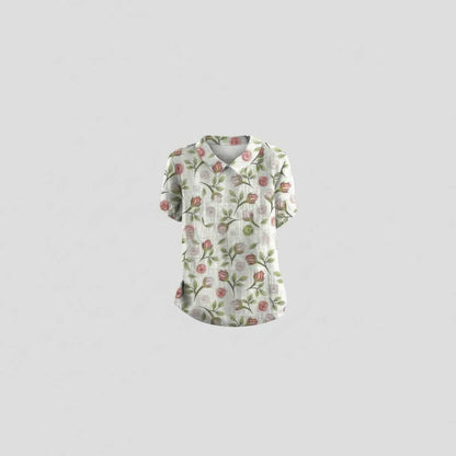 Vintage Floral Blouse | Women's Blouse