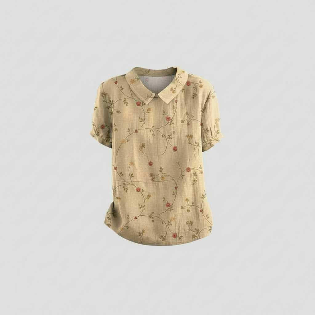 Vintage Floral Blouse | Women's Blouse
