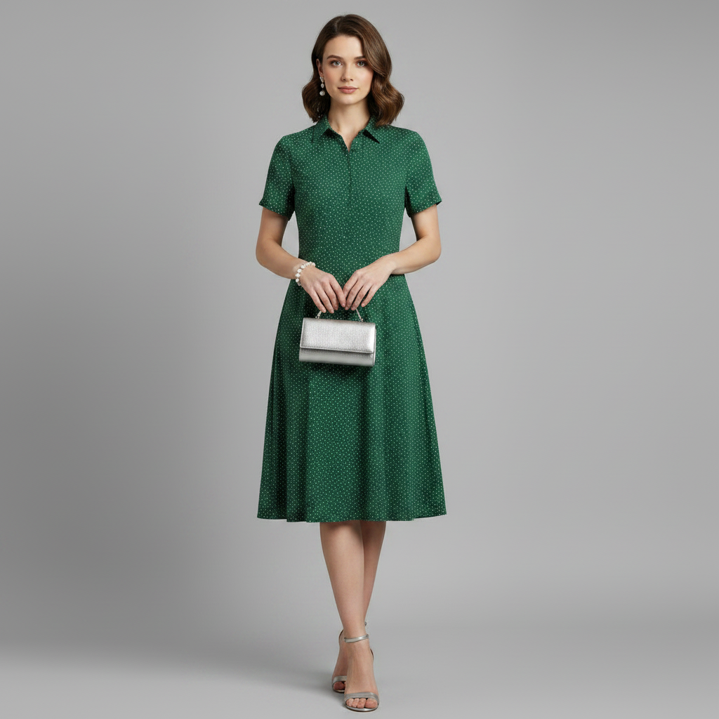 Women's Midi Shirt Dress | Casual Summer Dress