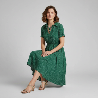 Women's Midi Shirt Dress | Casual Summer Dress