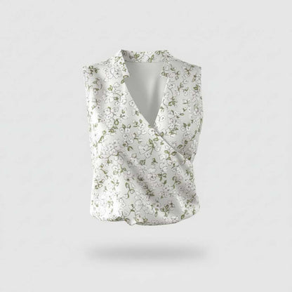 Women's V-Neck Summer Top | Going Out Tops